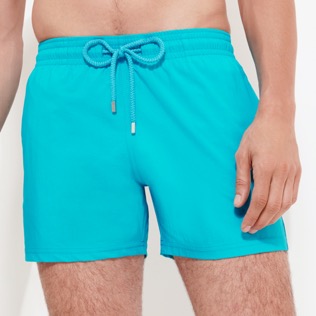 Men Others Solid - Men Stretch Swim Trunks Solid, Curacao details view 1