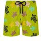 Men Ultra-light classique Printed - Men Swimwear Ultra-light and packable Ronde Des Tortues Multicolore, Matcha front view