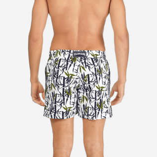 Men Classic / Moorea Printed - Men Swimtrunks Bamboo Song, White supp2 Men Classic / Moorea Printed - Men Swimtrunks Bamboo Song, White supp2