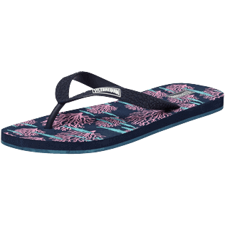 Herren Andere Bedruckt - Coral & Fish Flip-Flops für Herren, Marineblau back Herren Andere Bedruckt - Coral & Fish Flip-Flops für Herren, Marineblau back