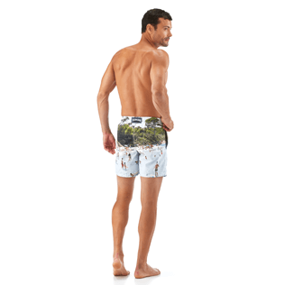 Men Classic / Moorea Printed - Massimo Vitali Limited Edition, Unique backworn Men Classic / Moorea Printed - Massimo Vitali Limited Edition, Unique backworn