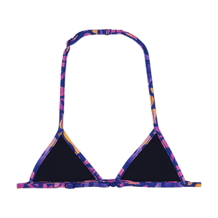 Bambina Altri Stampato - Top bikini bambina a triangolo Phuket, Blu mare back Bambina Altri Stampato - Top bikini bambina a triangolo Phuket, Blu mare back