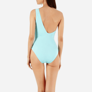 Women One piece Solid - Women Asymmetric One Piece Swimsuit Solid Water, Lagoon supp2 Women One piece Solid - Women Asymmetric One Piece Swimsuit Solid Water, Lagoon supp2