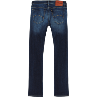 Homme AUTRES Uni - Jeans 5 Poches homme Coupe Droite, Med denim w2 vue de dos