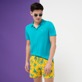 Men Others Printed - Men Stretch Swimwear Turtles Madrague, Yellow details view 3