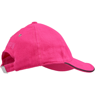 Others 纯色 - 中性纯色帽子, Shocking pink 后视图