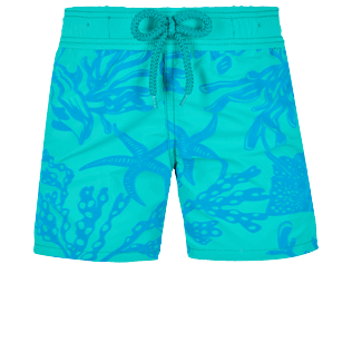 男童 Others 印制 - 男童 2000 Vie Aquatique 植绒泳裤, Veronese green 正面图