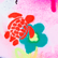 男士 1988 Turtles Graffiti 长款泳装, Fluo pink 