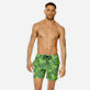 Hombre Clásico ultra ligero Estampado - Bañador ultraligero y plegable con estampado Jungle Turtles para hombre, Hierba verde frontworn Hombre Clásico ultra ligero Estampado - Bañador ultraligero y plegable con estampado Jungle Turtles para hombre, Hierba verde frontworn