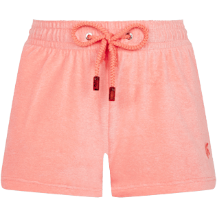 Women Others Solid - Women Terry cloth shortie Solid, Blush front Women Others Solid - Women Terry cloth shortie Solid, Blush front