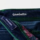 Herren Andere Bedruckt - Ronde des Tortues Jeanshose mit 5-Taschen-Design und Print für Herren, Med denim w2 Details Ansicht 4