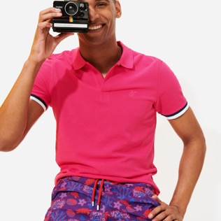Hombre Clásico Estampado - Bañador con estampado 2002 Fonds Marins para hombre, Ciruela supp2 Hombre Clásico Estampado - Bañador con estampado 2002 Fonds Marins para hombre, Ciruela supp2