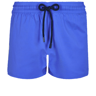 Imagen de Hombre Autros Liso - Bañador corto, elástico y ajustado liso para hombre, Mar azul vista frontal Imagen de Hombre Autros Liso - Bañador corto, elástico y ajustado liso para hombre, Mar azul vista frontal