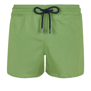 Men Short classic Solid - Men Swim Trunks Short and Fitted Stretch Solid, Cactus front Men Short classic Solid - Men Swim Trunks Short and Fitted Stretch Solid, Cactus front
