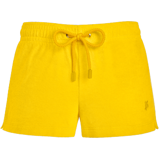 Women Others Solid - Women terry cloth shortie solid - Vilebrequin x JCC+ - Limited Edition, Citron front Women Others Solid - Women terry cloth shortie solid - Vilebrequin x JCC+ - Limited Edition, Citron front