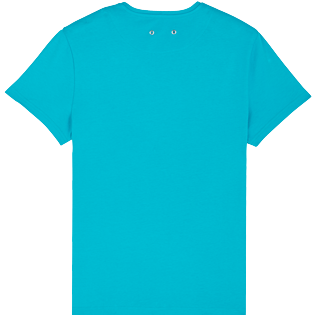 Uomo Altri Stampato - T-shirt uomo in cotone Lobster 3D Effect, Azzurro chiaro back Uomo Altri Stampato - T-shirt uomo in cotone Lobster 3D Effect, Azzurro chiaro back