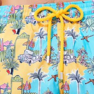Picture of Men Ultra-light classique Printed - Men Swim Trunks Ultra-light and packable 2011 Mini Moke, Horizon details view 2 Picture of Men Ultra-light classique Printed - Men Swim Trunks Ultra-light and packable 2011 Mini Moke, Horizon details view 2