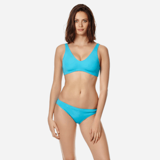 Women 019 Solid - Women Bikini Brassiere Top Solid, Horizon frontworn Women 019 Solid - Women Bikini Brassiere Top Solid, Horizon frontworn