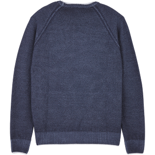 Men Others Solid - Men Wool Crewneck, Navy back Men Others Solid - Men Wool Crewneck, Navy back