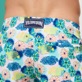 Men Short classic Printed - Men Swim Trunks Long Ultra-light and packable Urchins & Fishes, White details view 2