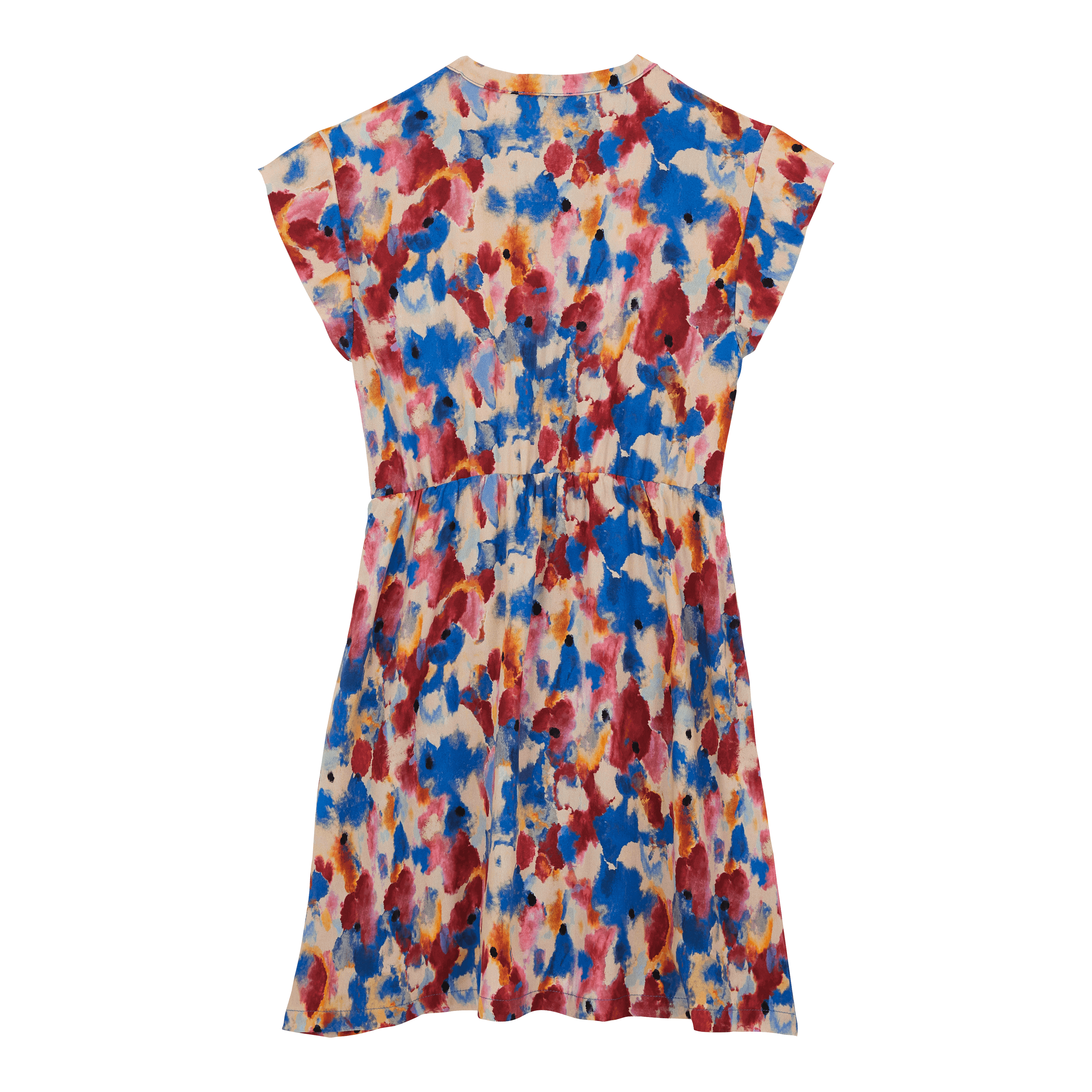 Girls Viscose Dress Flowers in the Sky Site Vilebrequin NNIAX459