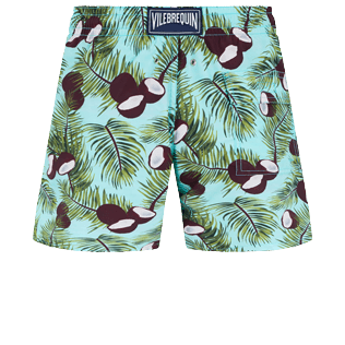 Boys Classic Printed - Boys Swimwear 2006 Coconuts, Lazulii blue back view