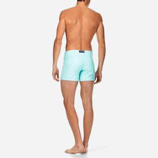 Homme Coupe courte Uni - Maillot de bain court Jacquard V71, Lagon backworn Homme Coupe courte Uni - Maillot de bain court Jacquard V71, Lagon backworn