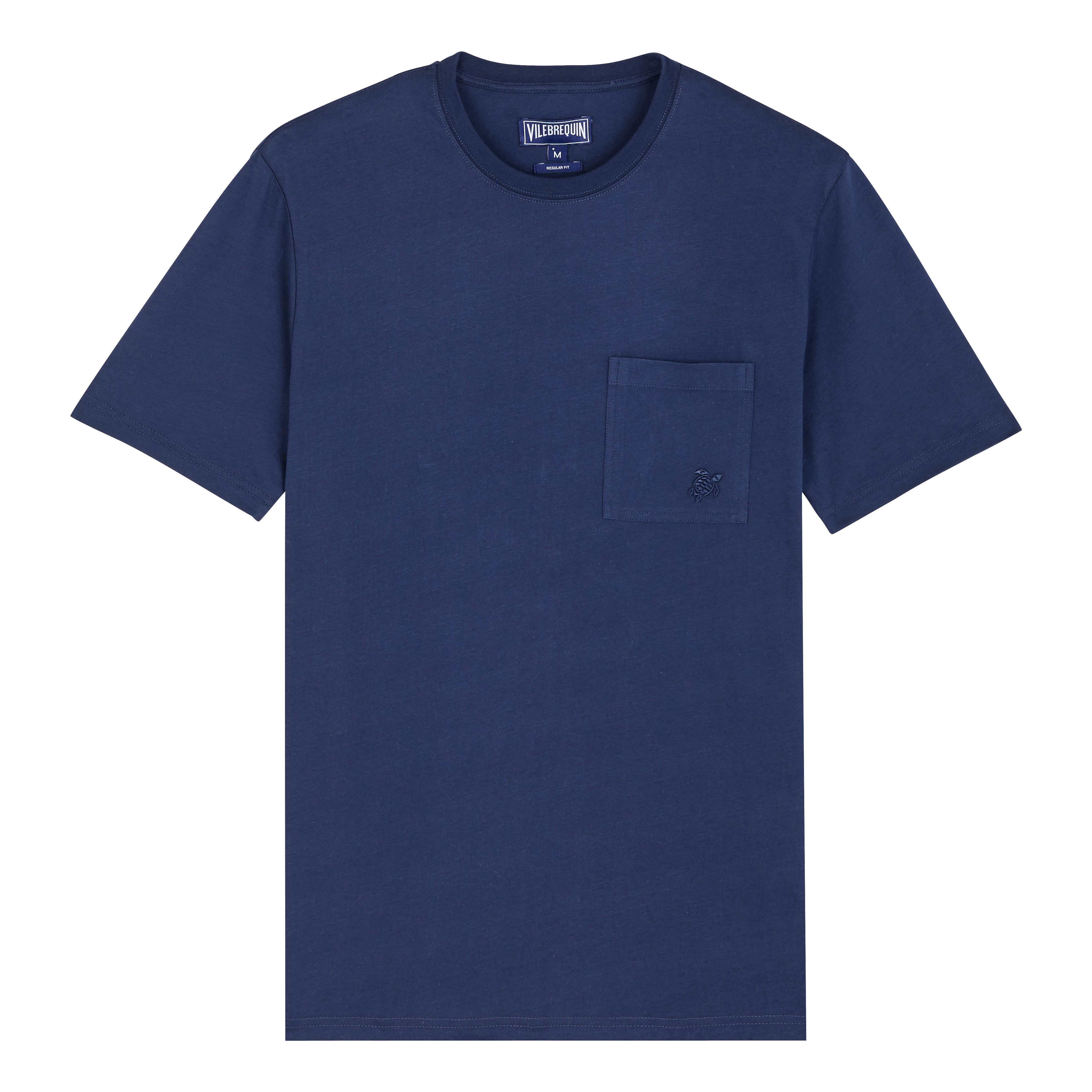 Organic Cotton T-Shirt Solid | Vilebrequin Website | TTNU0P00