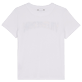 Hombre Autros Estampado - Camiseta de algodón con estampado Octopus Band para hombre, Blanco vista trasera