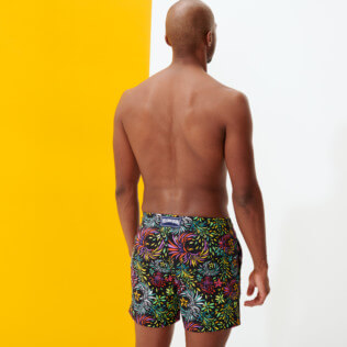 black evening shorts
