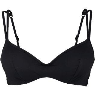 Femme ARMATURE Uni - Haut de Maillot de bain à armatures Femme Solid Net, Noir front Femme ARMATURE Uni - Haut de Maillot de bain à armatures Femme Solid Net, Noir front