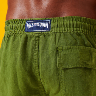Men Others Solid - Men Cargo Linen Bermuda Shorts Solid, Sycamore supp3 Men Others Solid - Men Cargo Linen Bermuda Shorts Solid, Sycamore supp3