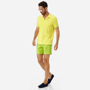 Men Others Solid - Men Cotton Pique Polo Shirt Solid, Acacia supp2 Men Others Solid - Men Cotton Pique Polo Shirt Solid, Acacia supp2