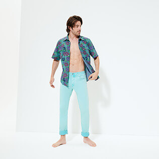 Men Others Solid - Men Jeans Uni, Lagoon frontworn Men Others Solid - Men Jeans Uni, Lagoon frontworn