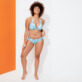 Donna Slip classico Stampato - Slip bikini donna coprenti Starfish Dance, Lazulii blue frontworn Donna Slip classico Stampato - Slip bikini donna coprenti Starfish Dance, Lazulii blue frontworn