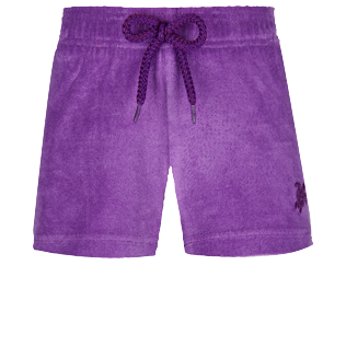 Girls Others Solid - Girls Terry Cloth shorty Solid, Orchid front Girls Others Solid - Girls Terry Cloth shorty Solid, Orchid front