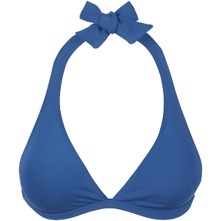 Donna Foulard Unita - Top bikini donna all'americana tinta unita, Goa front Donna Foulard Unita - Top bikini donna all'americana tinta unita, Goa front