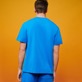 Uomo Altri Stampato - T-shirt uomo Gradient Embroidered Logo - Vilebrequin x The Beach Boys, Earthenware vista indossata posteriore