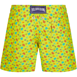 Boys Others Printed - Boys Swim Trunks Micro Tortues Rainbow, Ginger back view