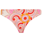 Mujer Braguitas Estampado - Braguita de bikini de talle medio con estampado Mandala para mujer, Camellia vista frontal