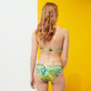 Braguita de bikini de talle medio con estampado Jungle Rousseau para mujer Jengibre detalles vista 2