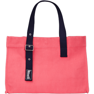 Others Solid - Big Cotton Beach Bag Solid, Cherry blossom front Others Solid - Big Cotton Beach Bag Solid, Cherry blossom front