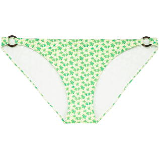 Women Classic brief Printed - Micro Turtles Hawaï Bikini bottom, Veronese green front Women Classic brief Printed - Micro Turtles Hawaï Bikini bottom, Veronese green front
