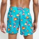 Men Others Printed - Men Stretch Swim Trunks Neo Medusa, Curacao back worn view