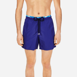 Men Classic / Moorea Solid - Men Lightweight and Packable Swimtrunks Solid and Splash, Neptune blue supp1 Men Classic / Moorea Solid - Men Lightweight and Packable Swimtrunks Solid and Splash, Neptune blue supp1