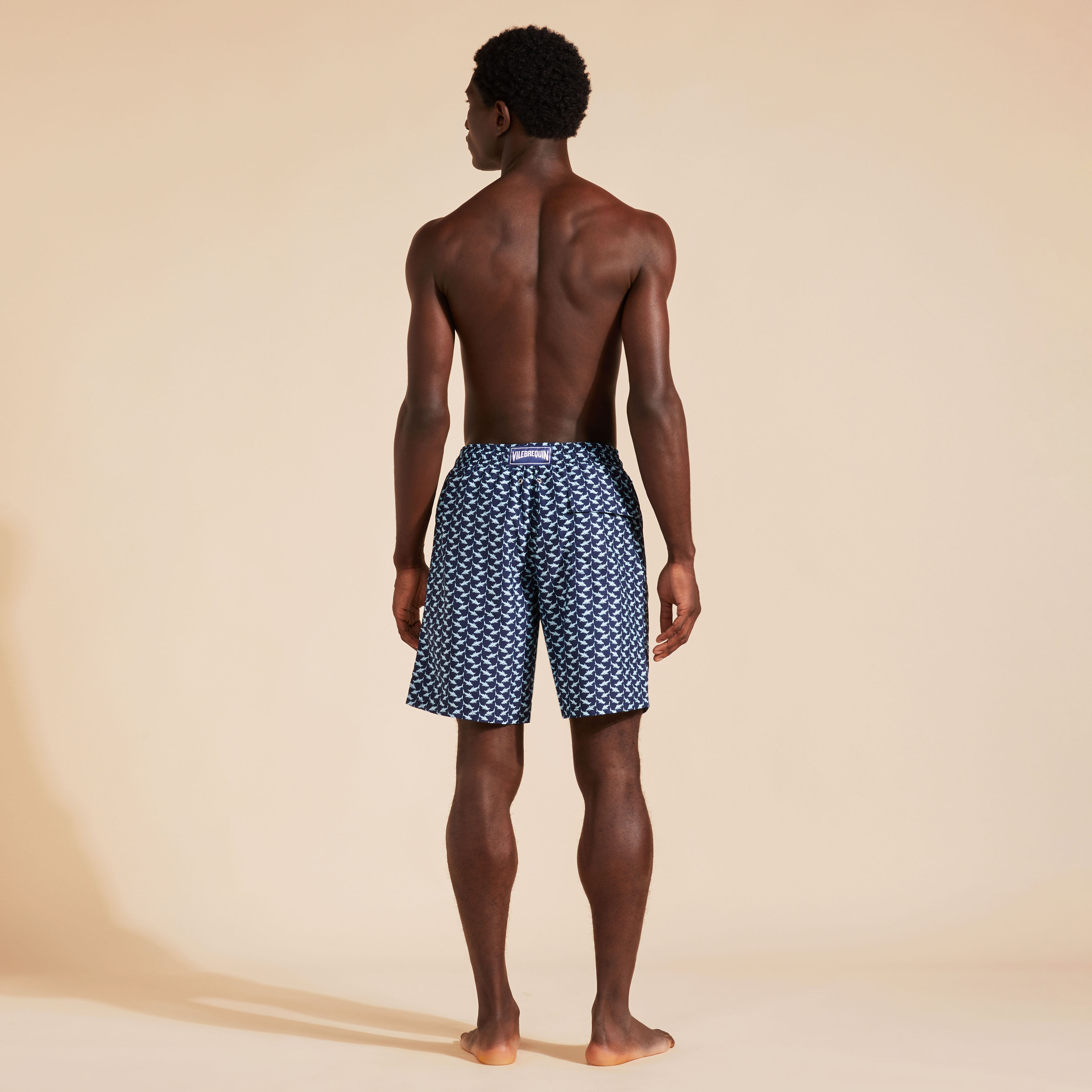 Maillot de Bain Long Homme Net Sharks Vilebrequin
