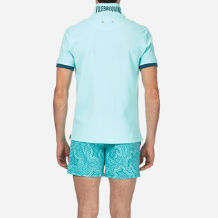 Hombre Camisa de polo Liso - Polo de piqué de algodón liso para hombre, Laguna supp2 Hombre Camisa de polo Liso - Polo de piqué de algodón liso para hombre, Laguna supp2