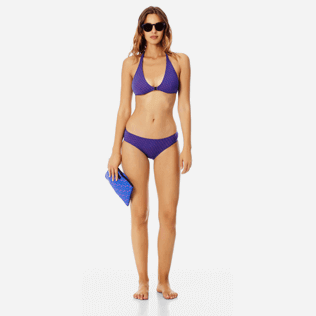 Women Halter Solid - Women Halter Bikini Top Micro Turtles, Sea blue supp2 Women Halter Solid - Women Halter Bikini Top Micro Turtles, Sea blue supp2