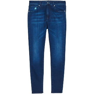 Women Others Solid - Women Stretch Denim Pants, Med denim w2 front view