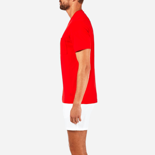 Men Others Solid - Men Pima Cotton Jersey T-shirt Solid, Poppy red supp3 Men Others Solid - Men Pima Cotton Jersey T-shirt Solid, Poppy red supp3